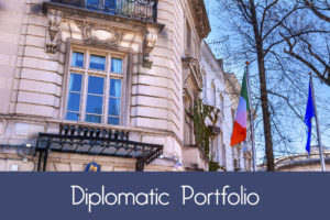 diplomatic portfolio